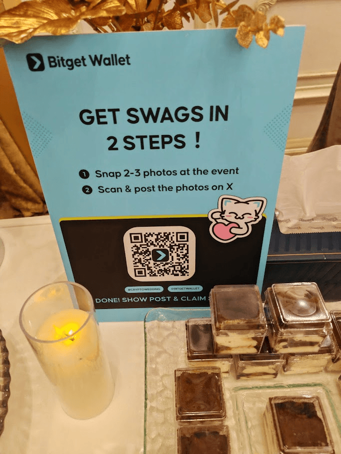 Bitget Wallet swag station — Get Swags in 2 Steps
