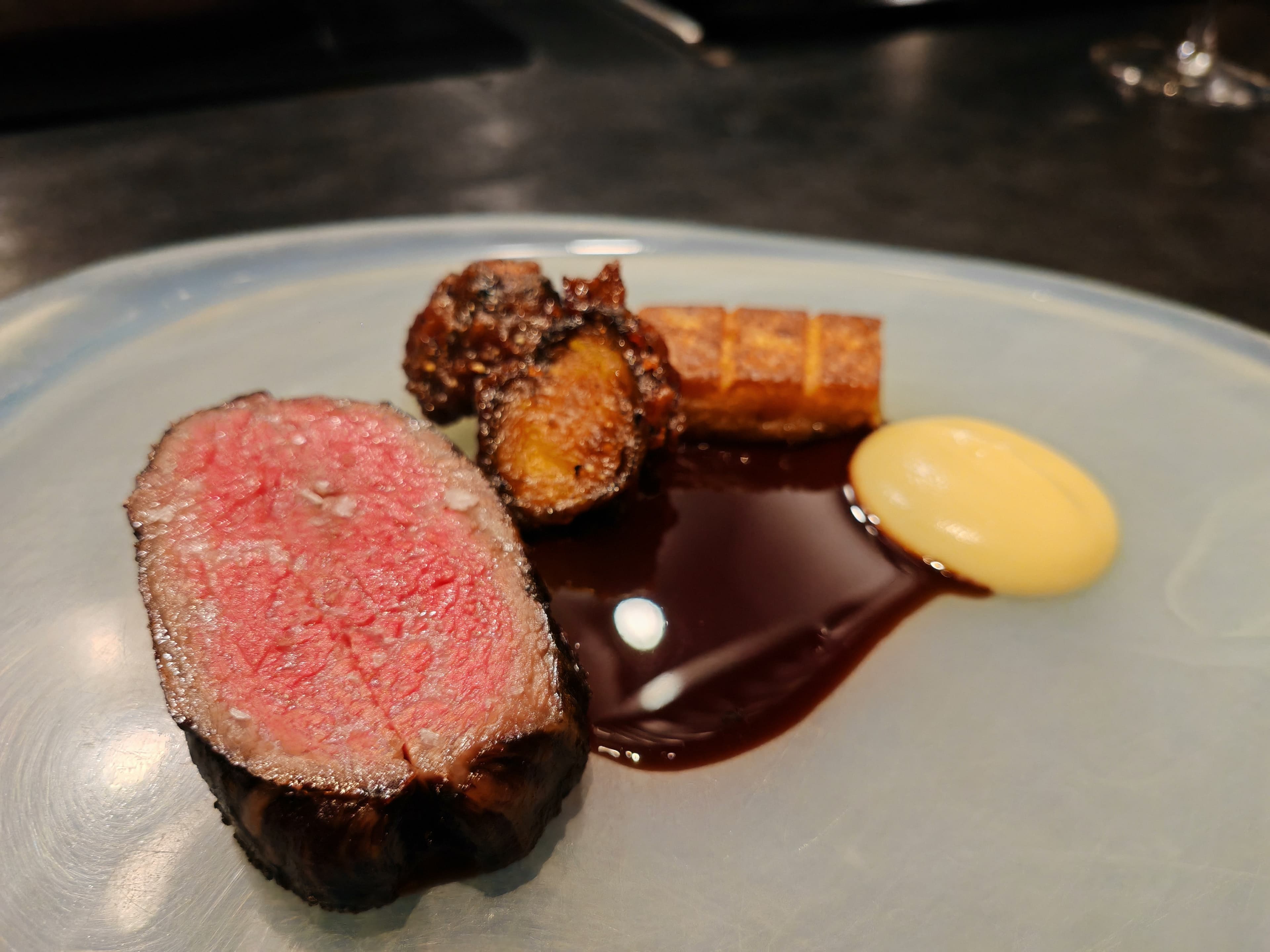 Course 6 — Ribeye cap plated