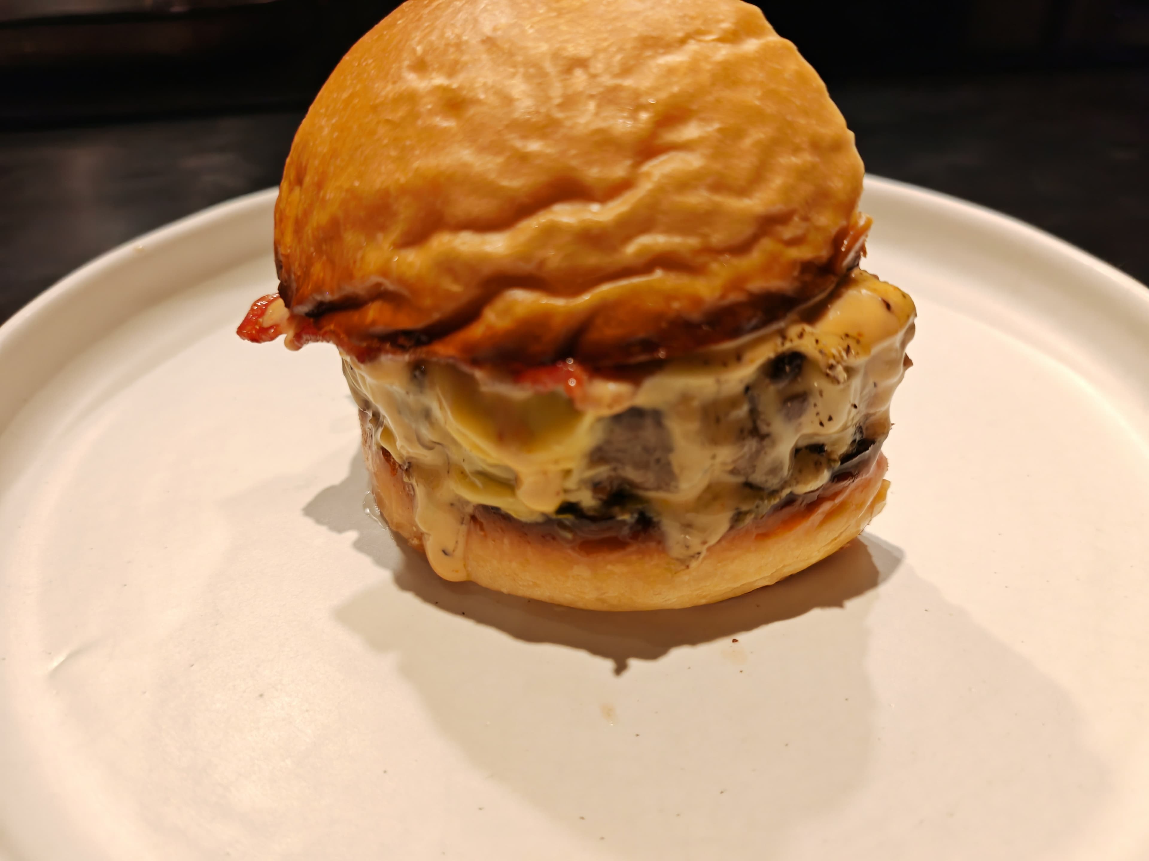 Course 8 — Homeburg Original burger cross-section